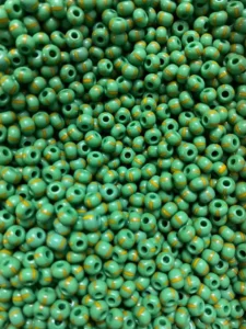 Missangão Verde e Laranja 500gr