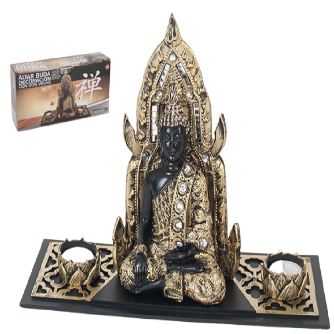 Altar Buda C/Vela 33cm