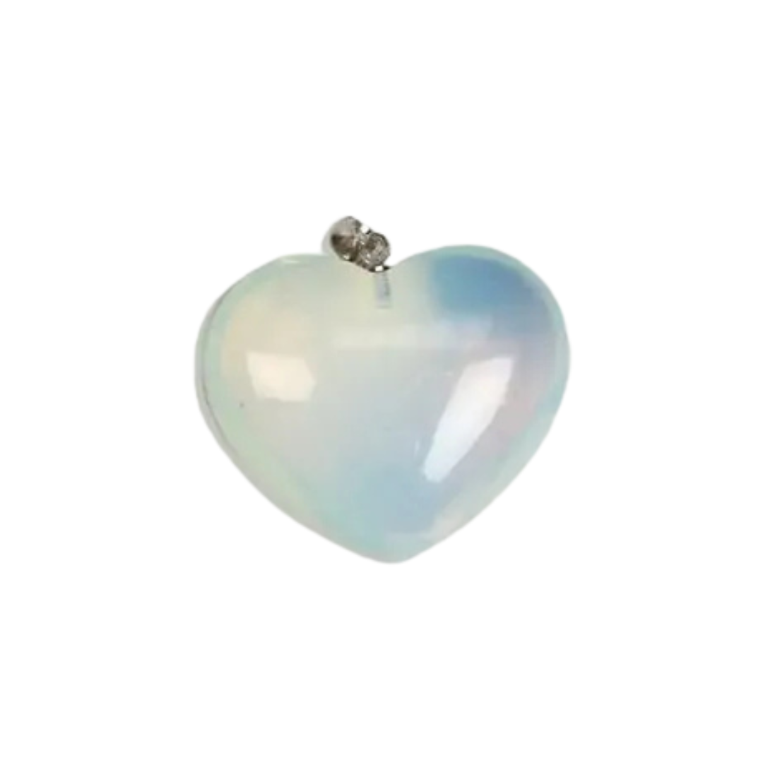 Pingente Coracao Opalina
