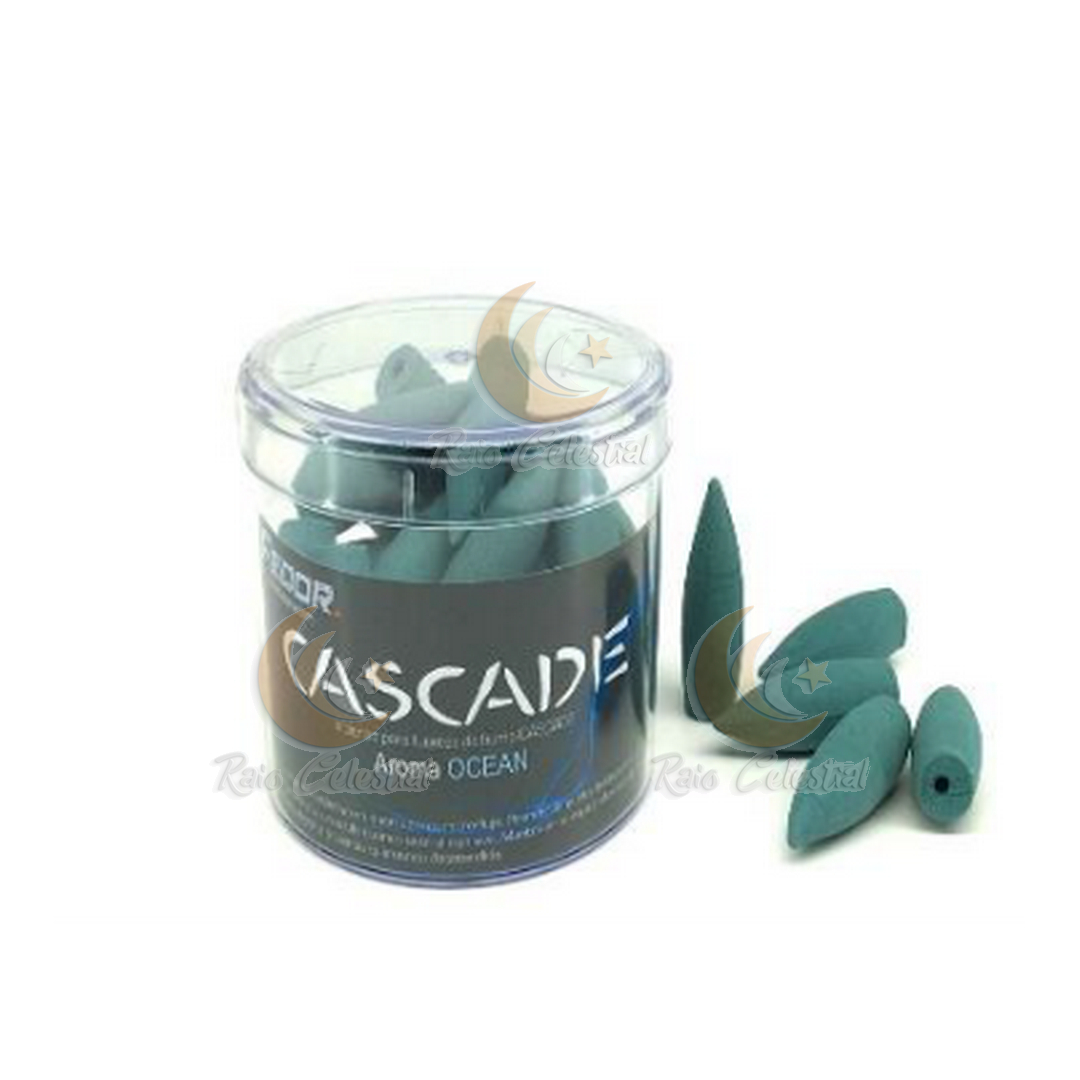 Incenso Oceano em cone 80 Grs
