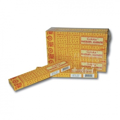 Incenso Goloka Nag Champa 16gr (12 unid)