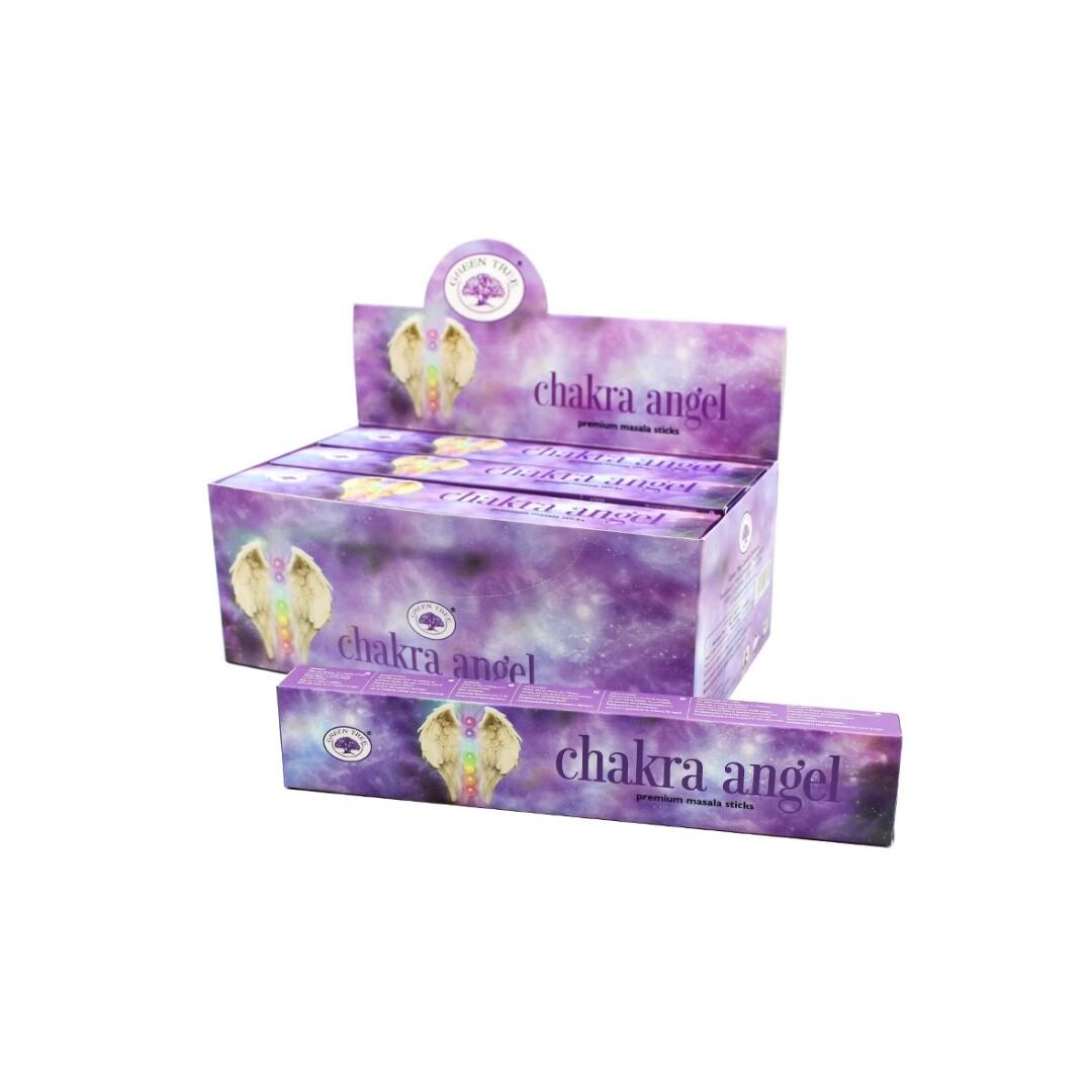 Incenso Green Tree Chakra Angel 15gr (12 und)