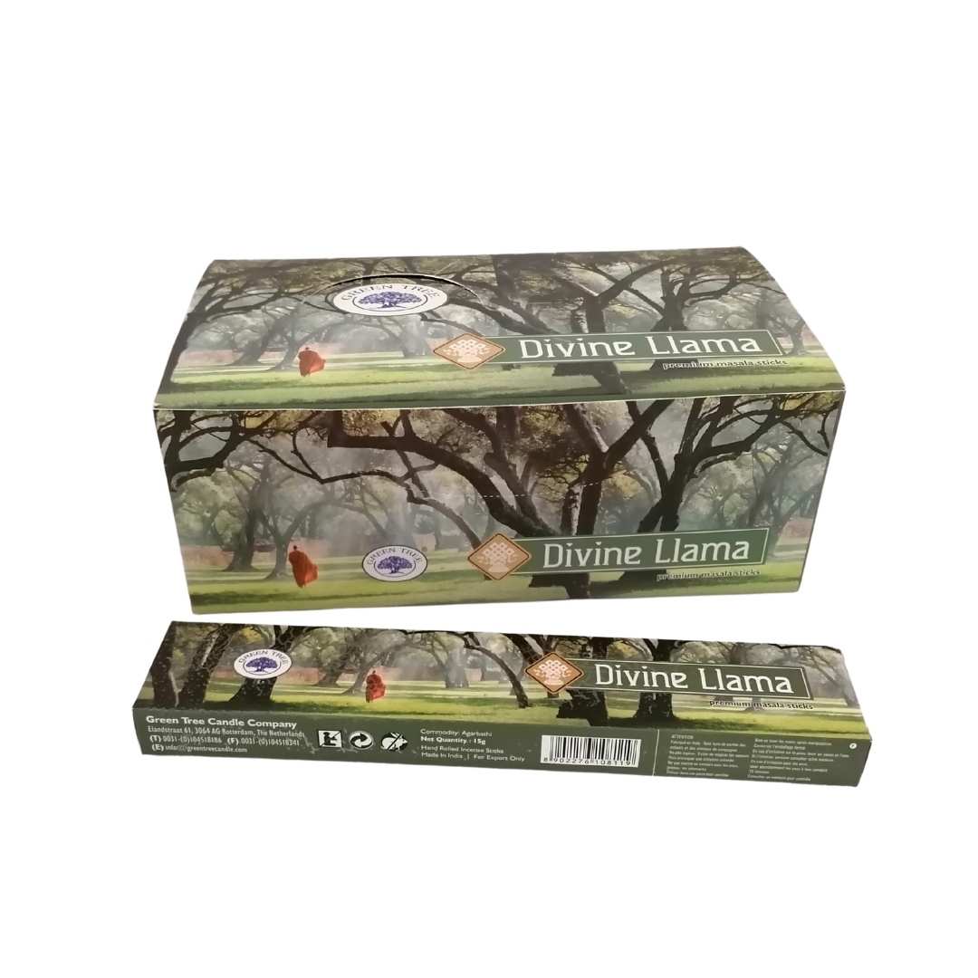 Incenso Green Tree Divine Llama 15gr (12 und)