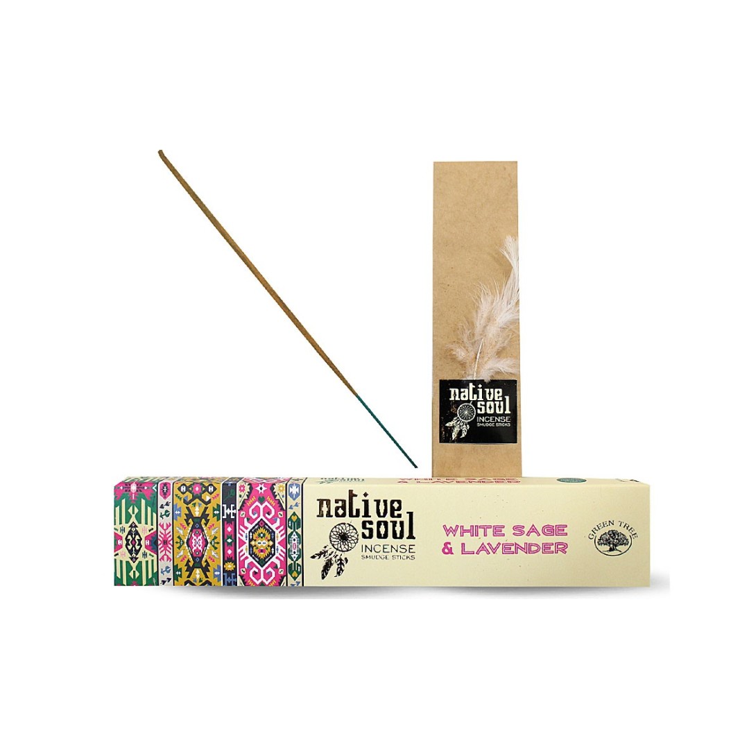 Inc. Nat. Soul White Sage/Lavander 15gr (unid)
