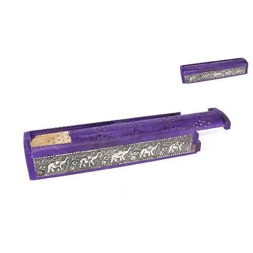 P.Incenso Madeira Estojo Roxo
