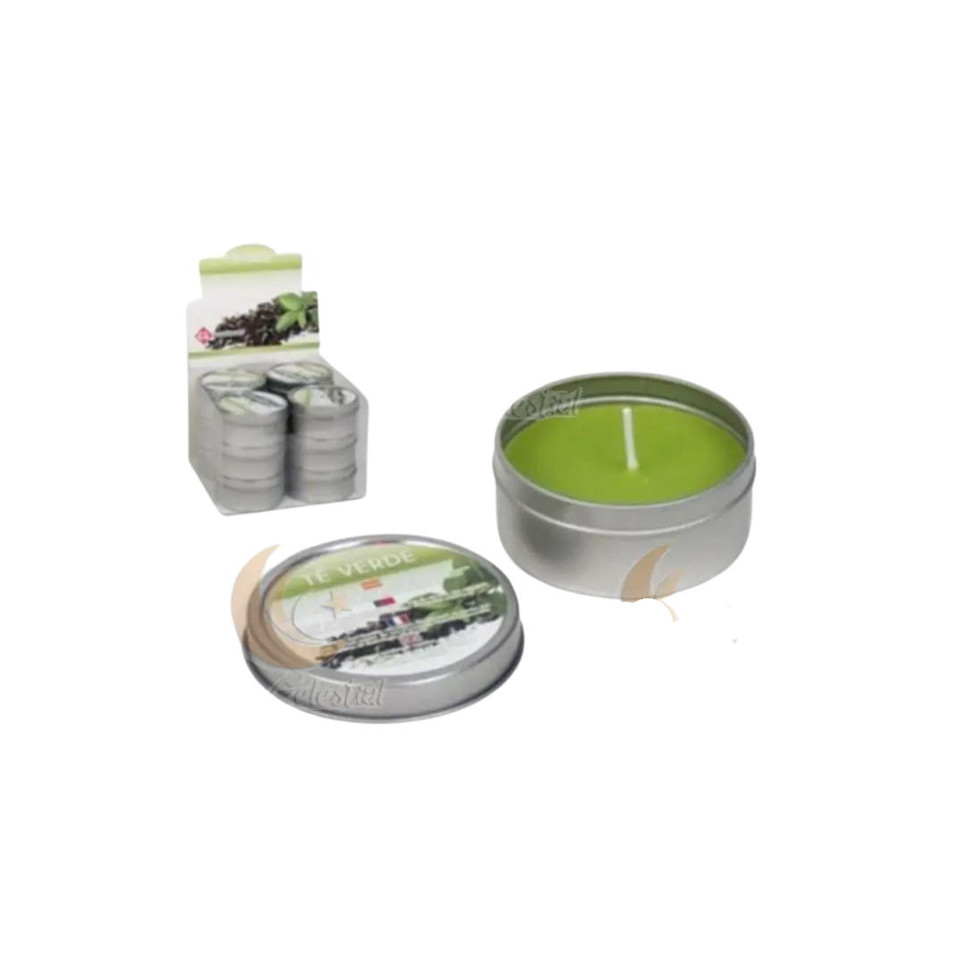 Vela Perfumada Chã Verde 40gr (12 und)