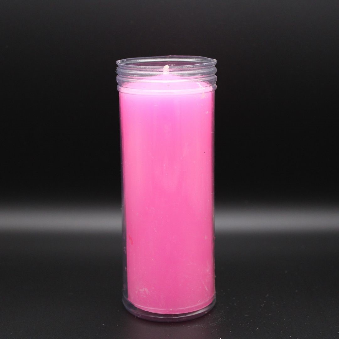 Vela Copo Rosa