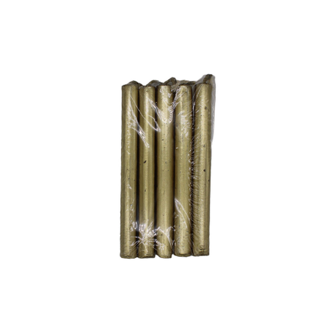 Vela 15x1,5cm Dourado (und)