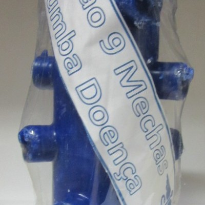 Velão 9 Mechas Azul