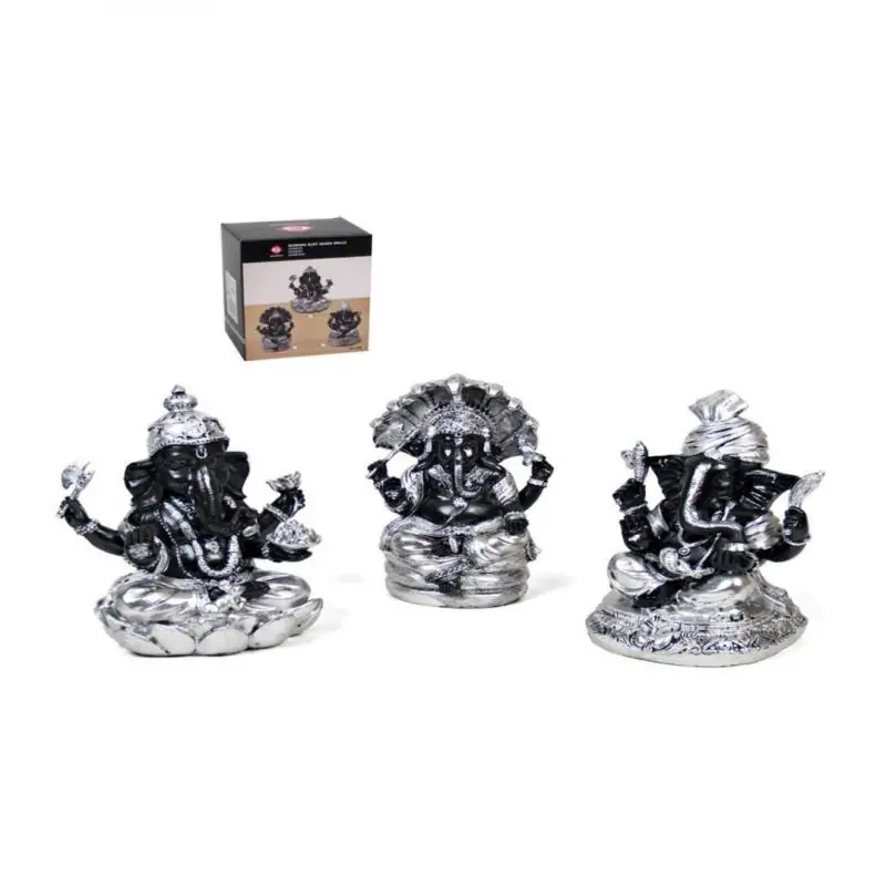 Ganesha Negro 19cm (3 unid)