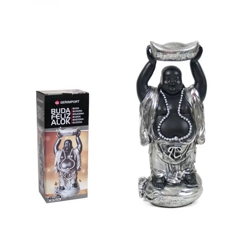 Buda Feliz Aloy 31,5cm