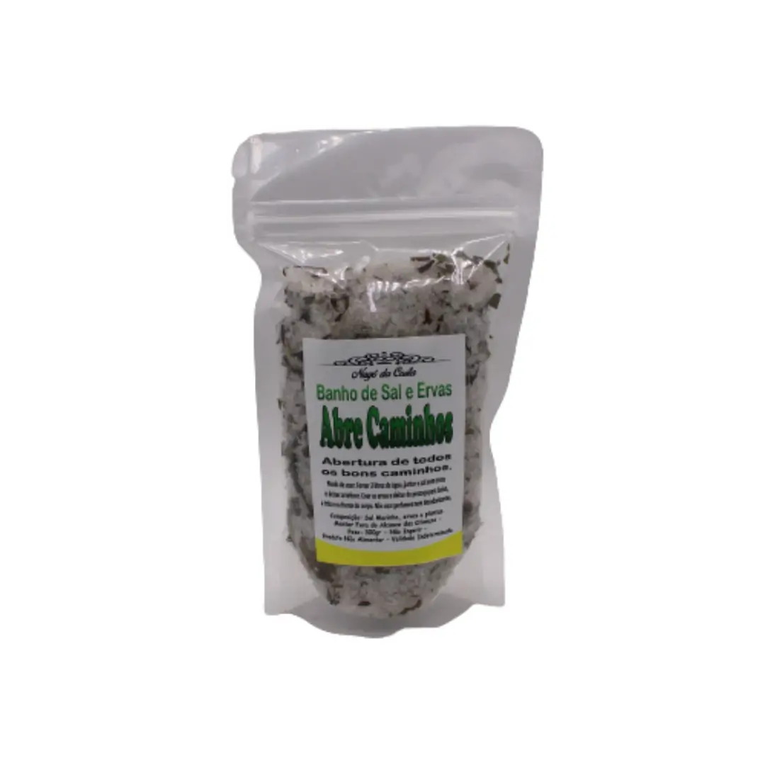 Banho Sal e Ervas Abre Caminhos 300gr