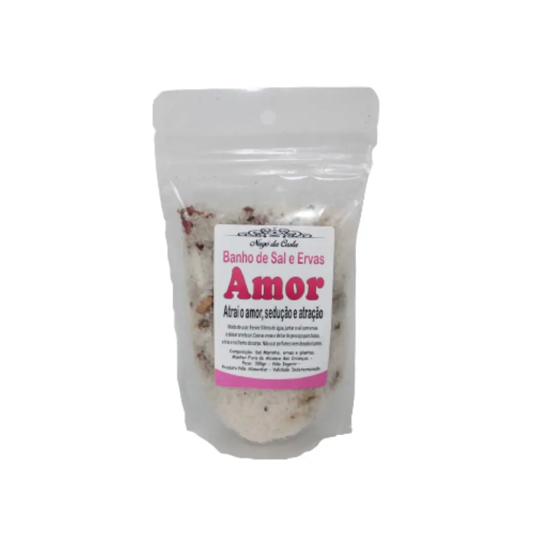 Banho Sal e Ervas Amor 300gr