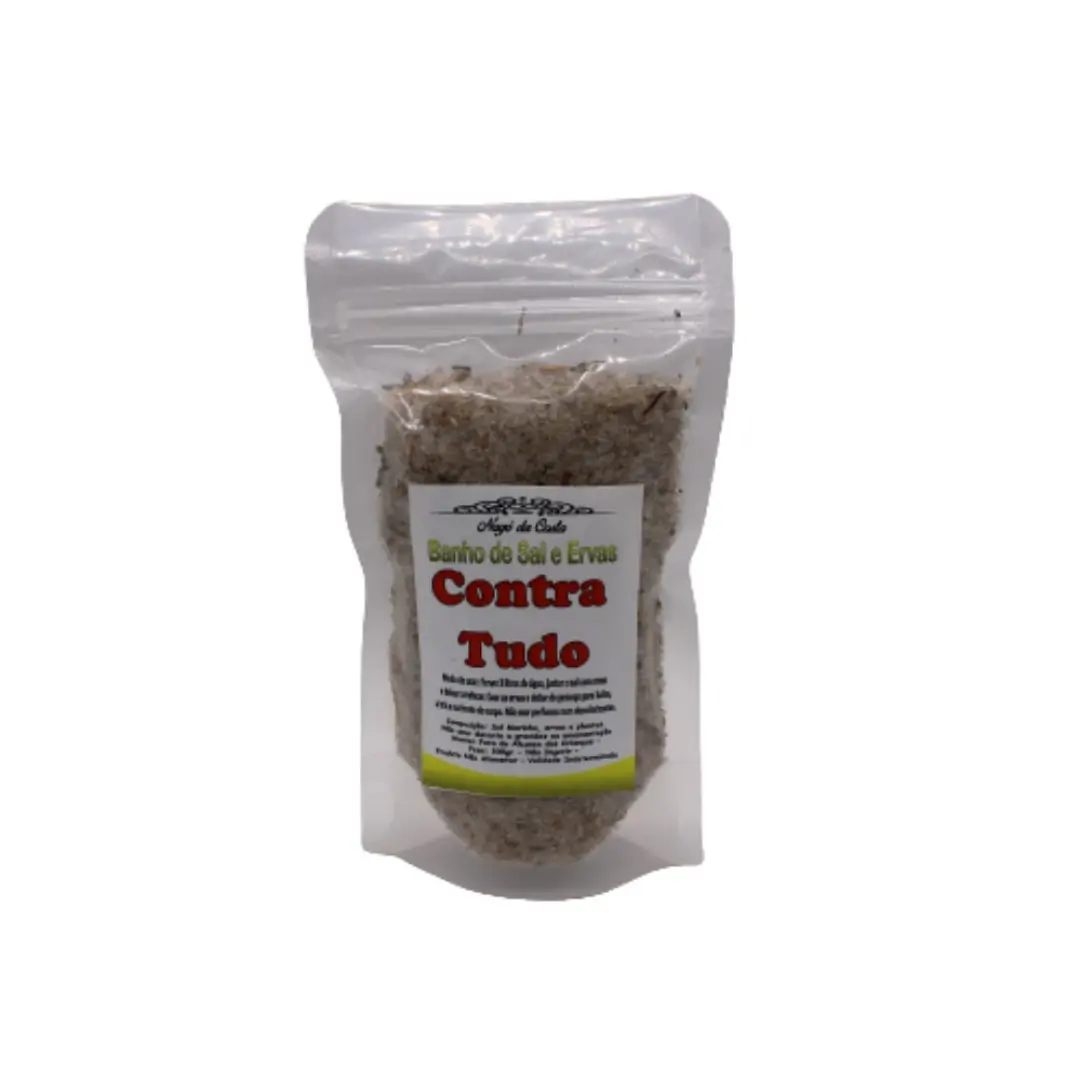 Banho Sal e Ervas Contra Tudo 300gr