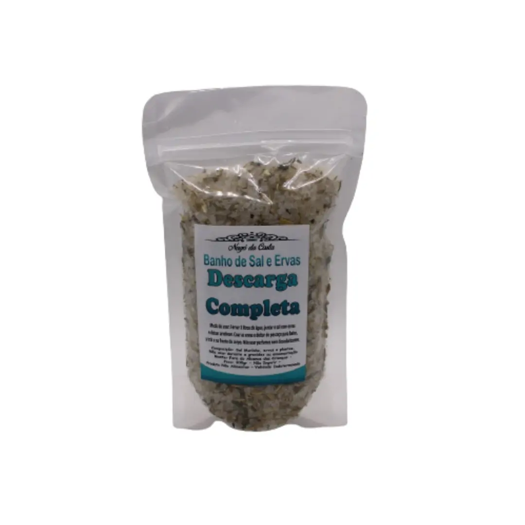 Banho Sal e Ervas Descarga Completa 300gr