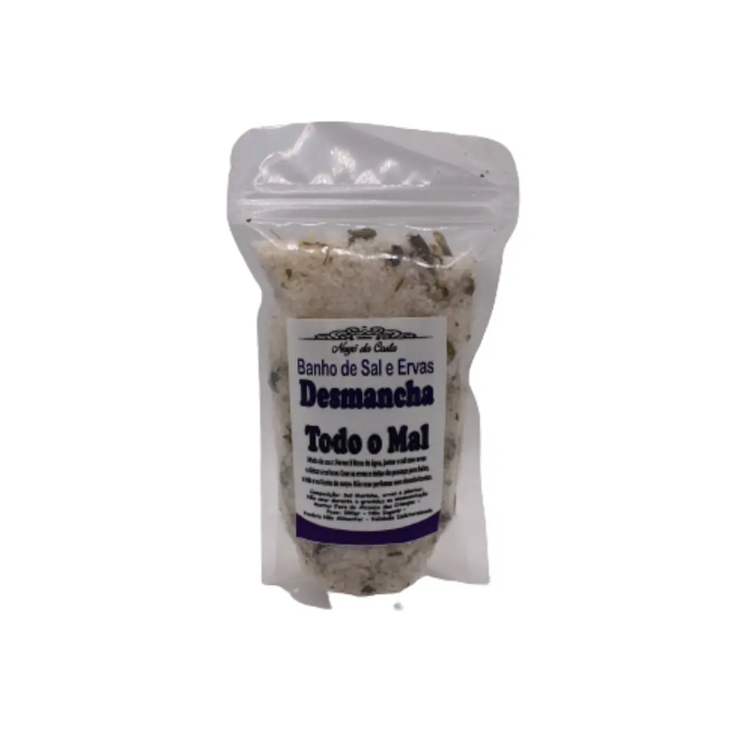 Banho Sal e Ervas Desmancha Todo o Mal 300gr