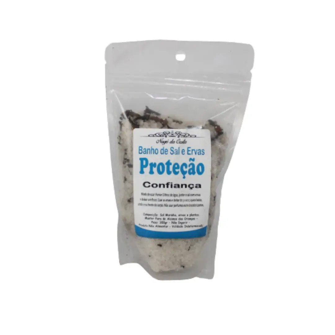 Banho Sal e Ervas Proteção 300gr