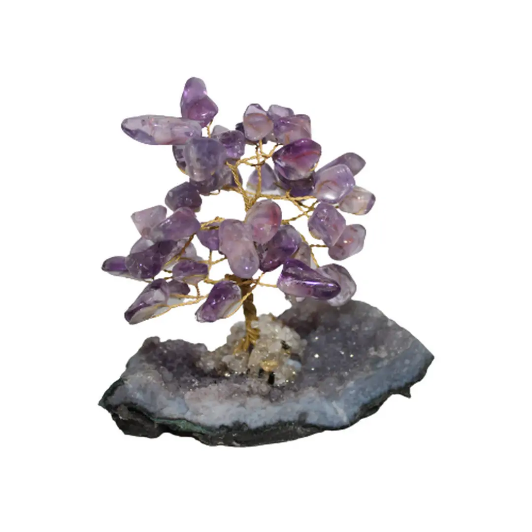 Arvore de Ametista com Base de Ametista
