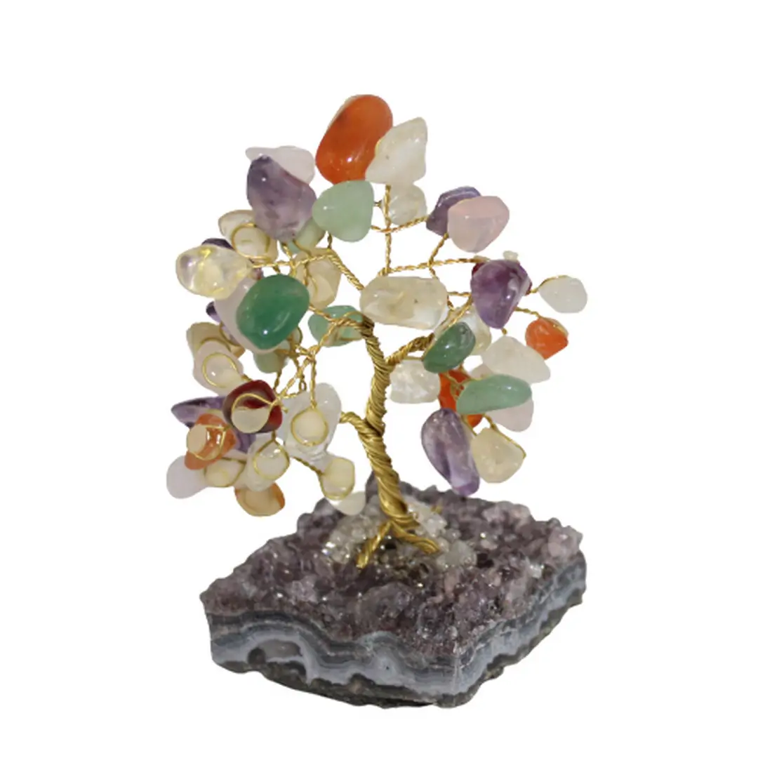 Arvore mista com Base de Ametista