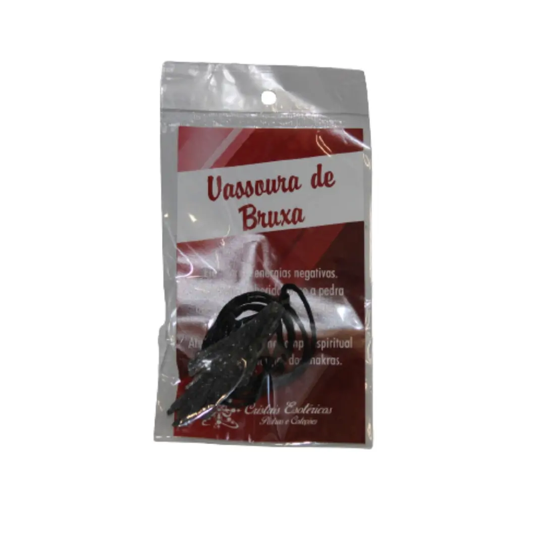 Ping. Bruto de Vassoura de Bruxa c/ Cordão e Pagela