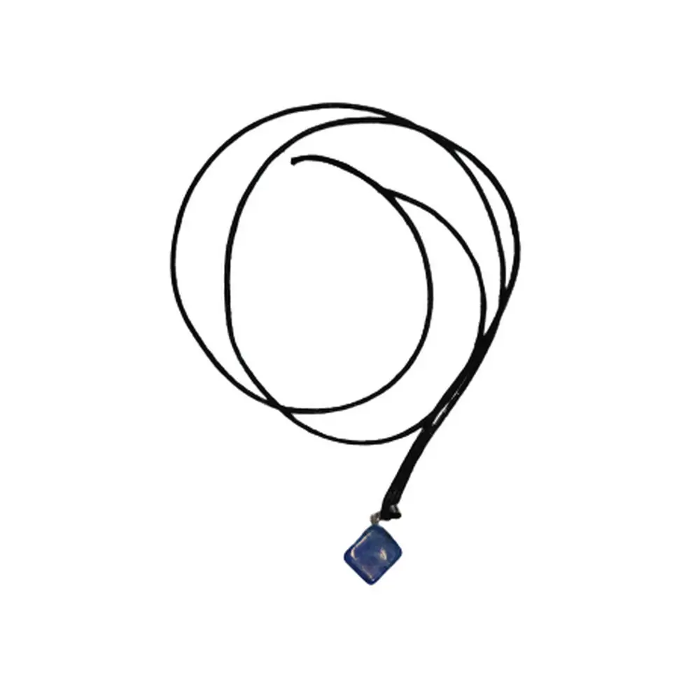 Pingente Lápis Lazuli c/ Cordão