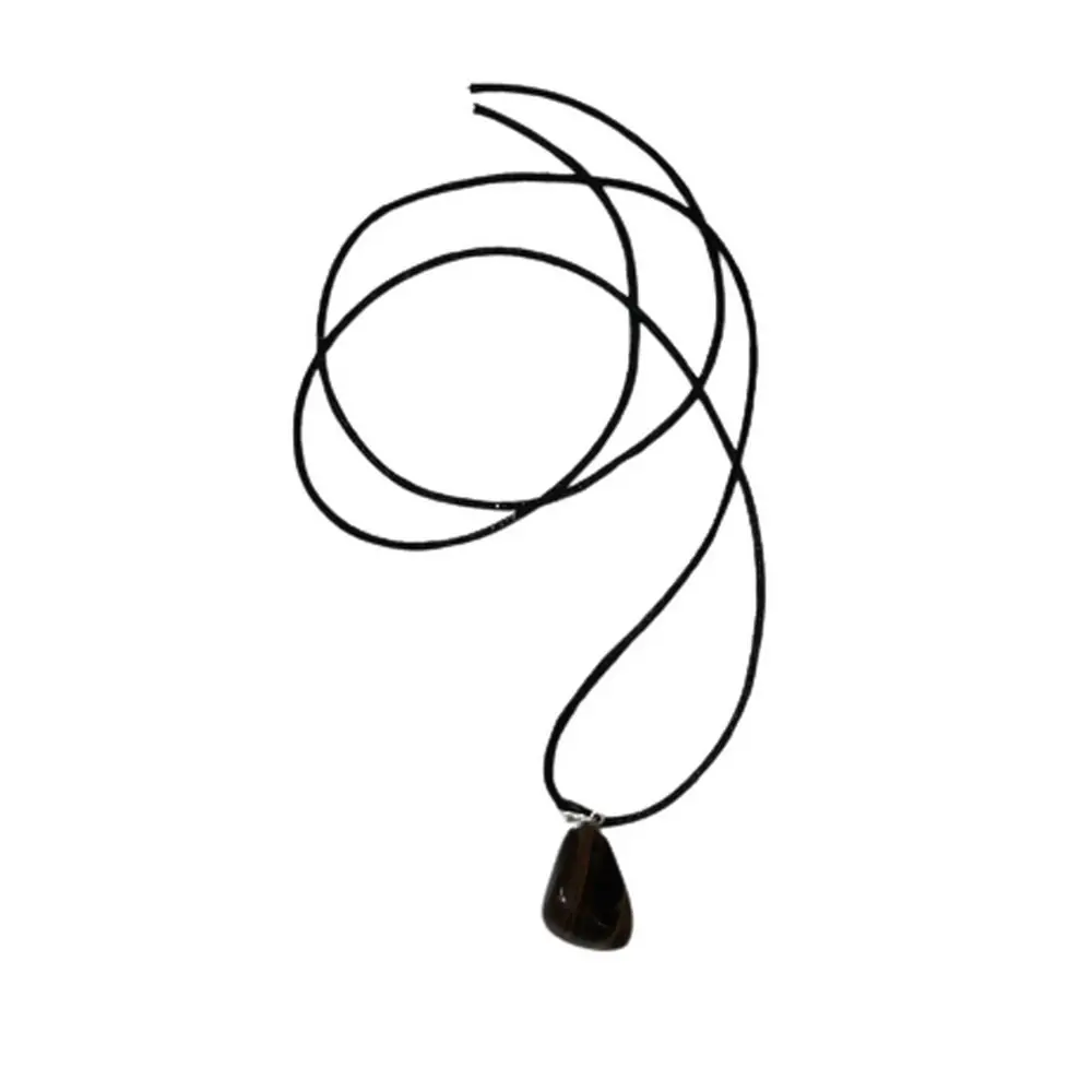 Pingente Olho de Tigre c/ Cordão