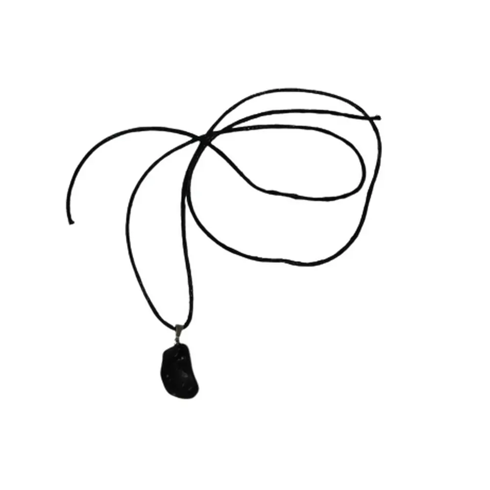 Pingente Obsidiana c/ Cordão