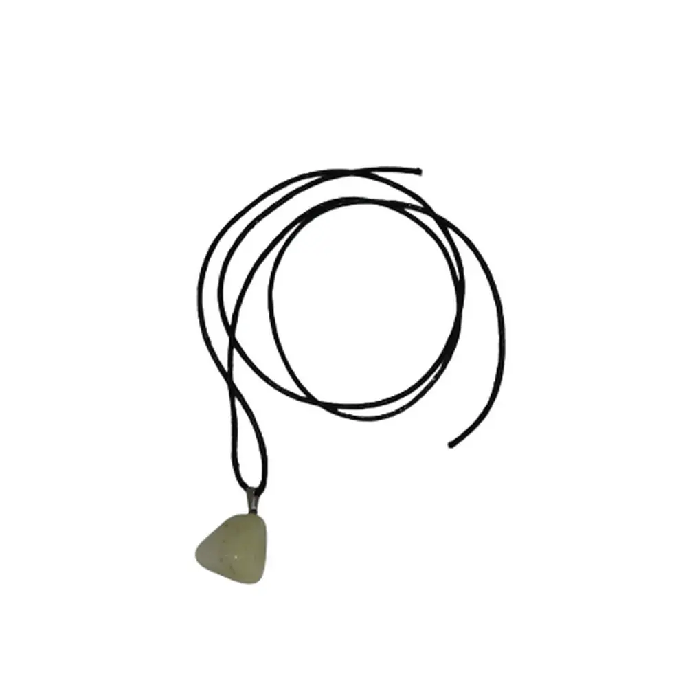 Pingente Cristal e Enxofre c/ Cordão