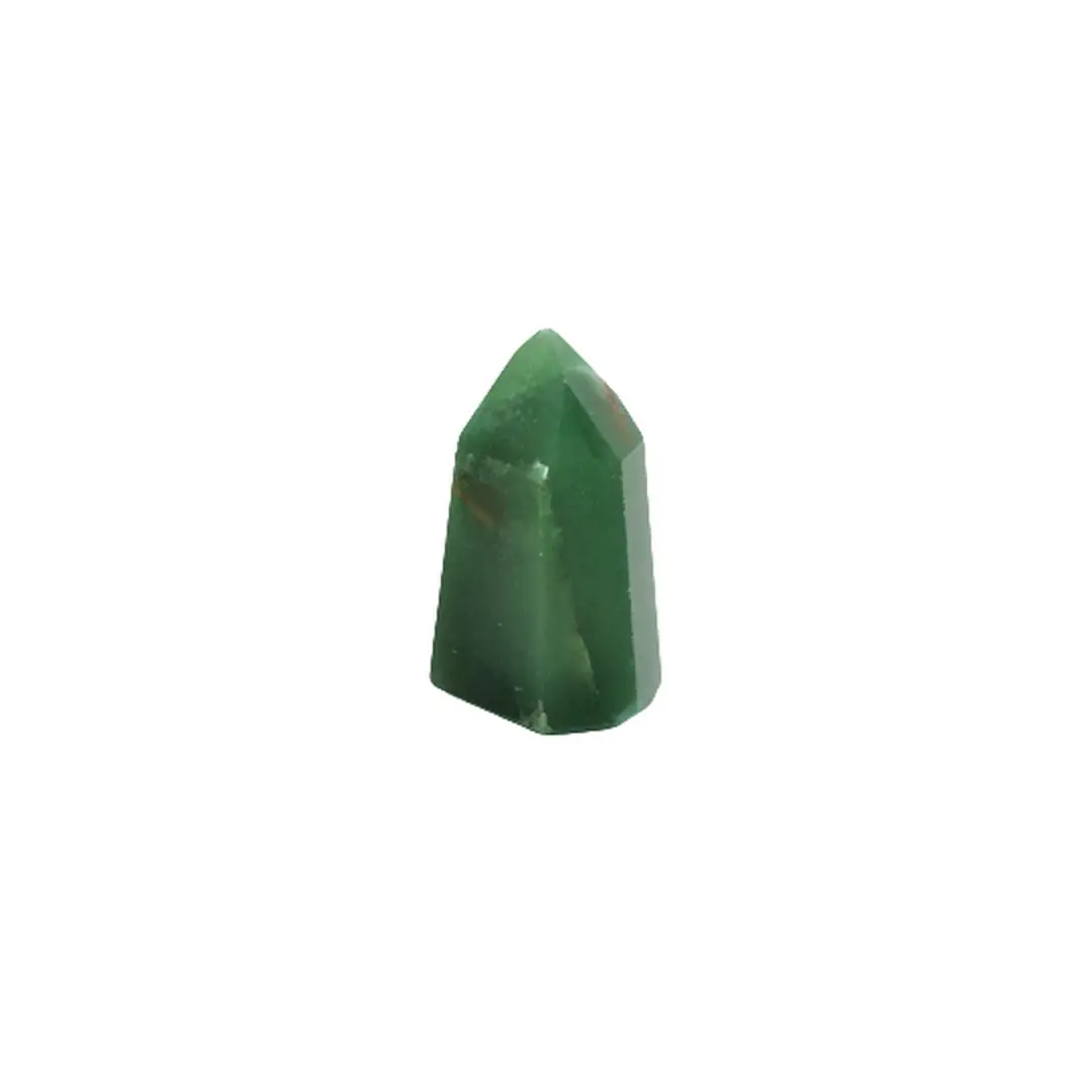 Ponta Quartzo Verde polido +- 4cm (70-90gr)