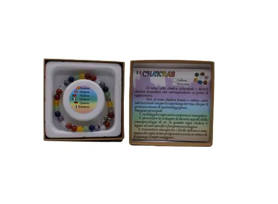 Pulseira 7 Chakras com Pendente Coruja