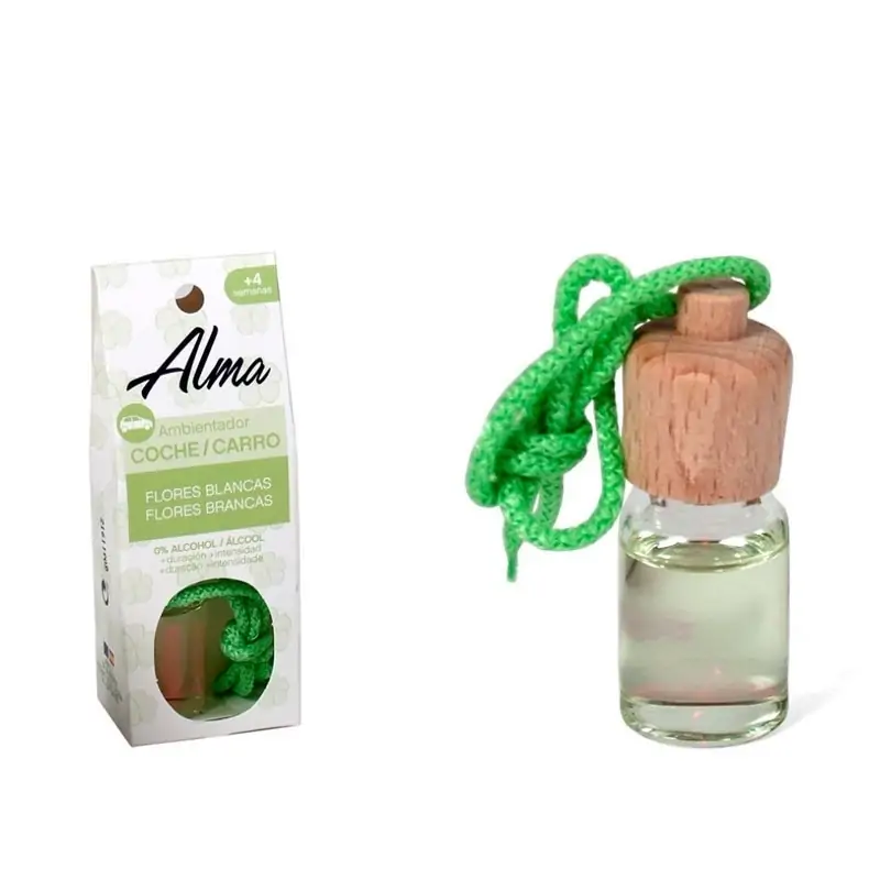 Amb. Carro Flores Brancas (3 und)