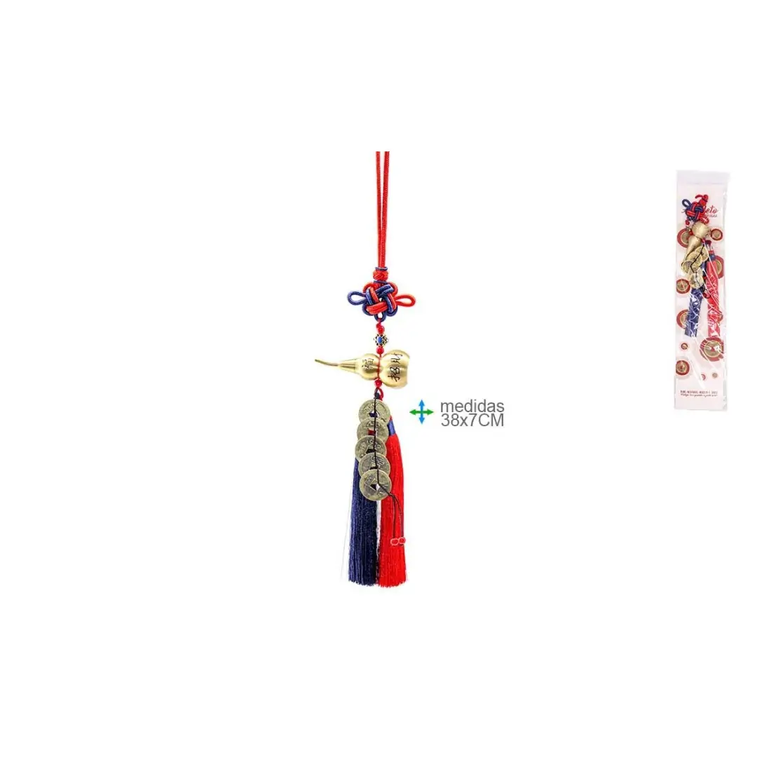 Pendente Feng Shui 38x7cm
