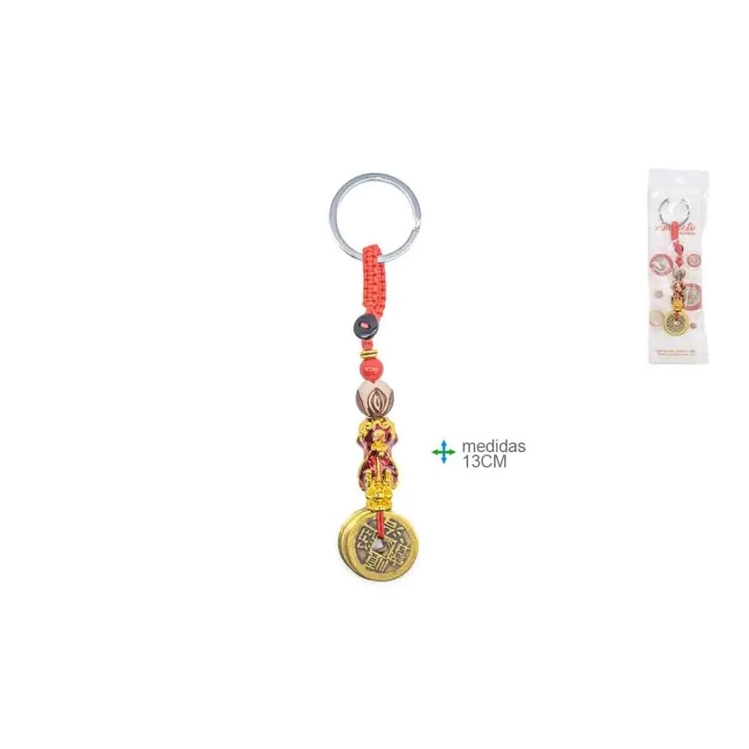 P. Chaves Feng Shui 5 moedas 13cm