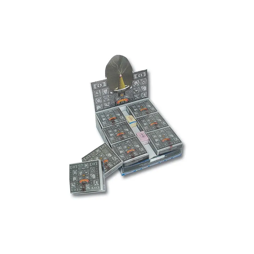 Incenso Cone Superhit Backflow Doop 24pcs (6 und)