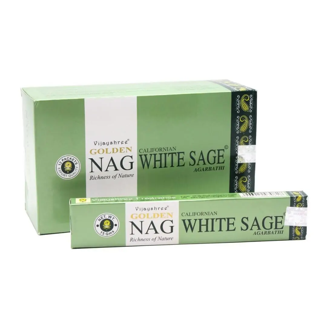 Incenso Golden Nag White Sage 15gr (und)