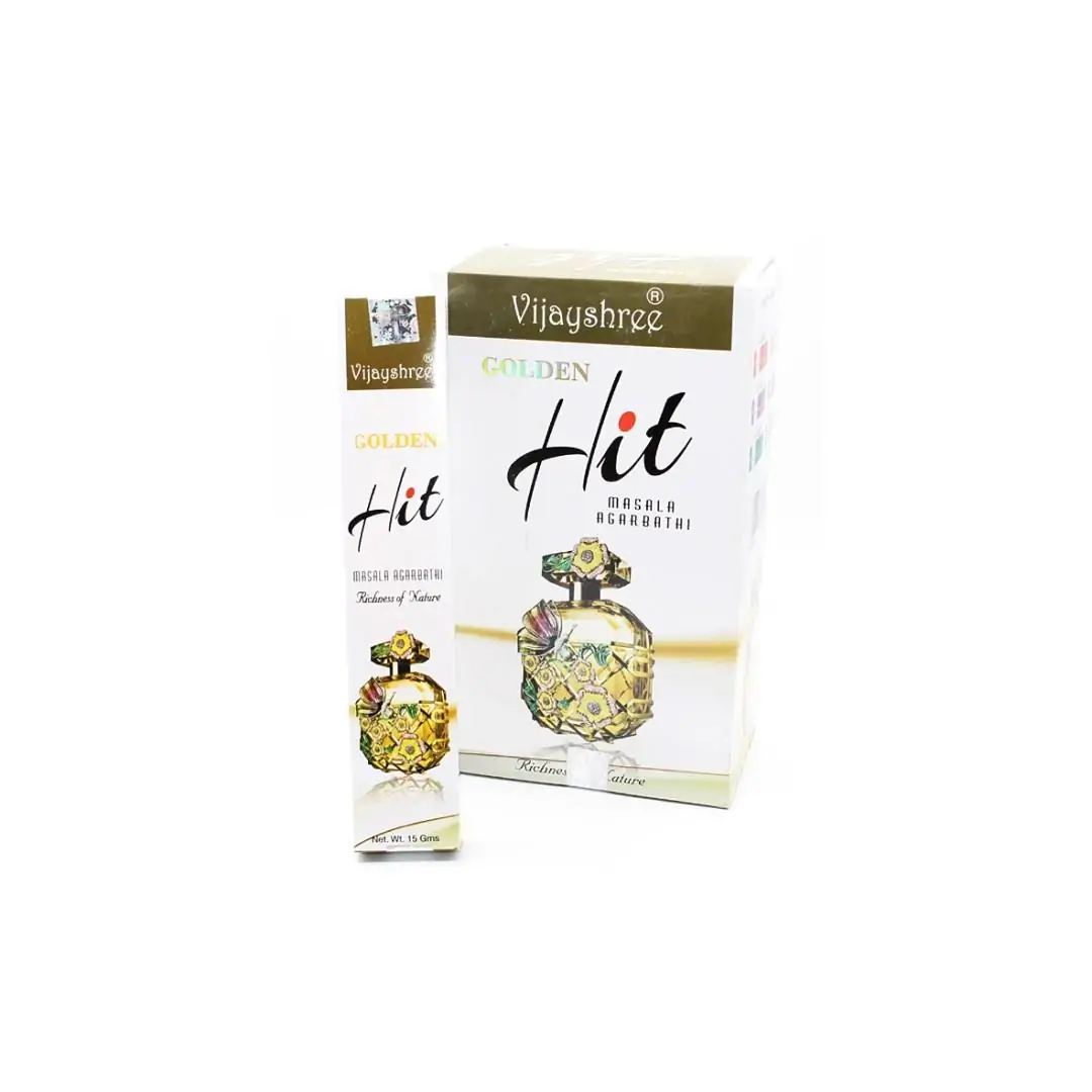 Incenso Golden Hit 15gr (12 un)