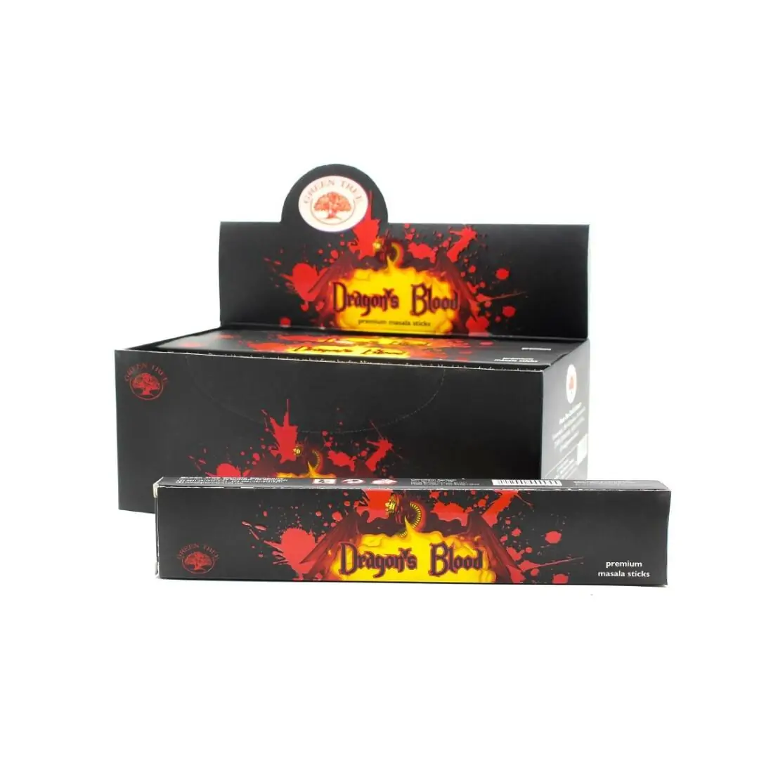 Incenso Green Tree Dragon Blood 15gr (12 und)