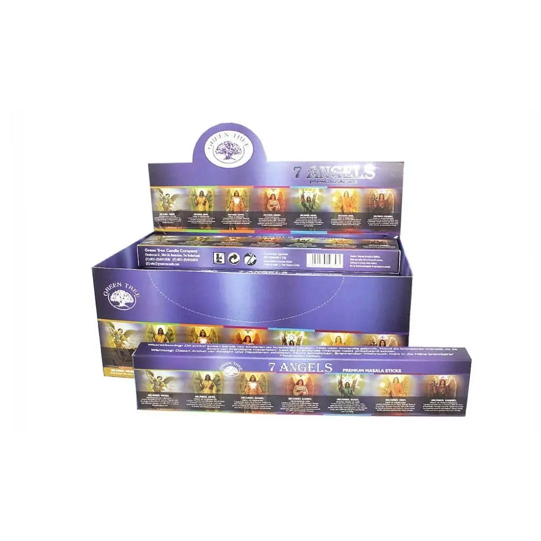 Incenso Green Tree 7 Anjos 15gr (und)