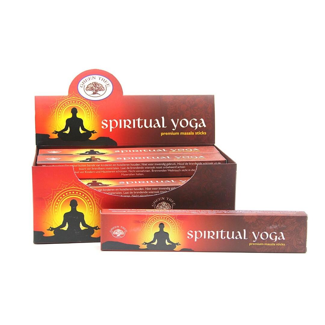Incenso Green Tree Yoga Espiritual 15gr (12 und)