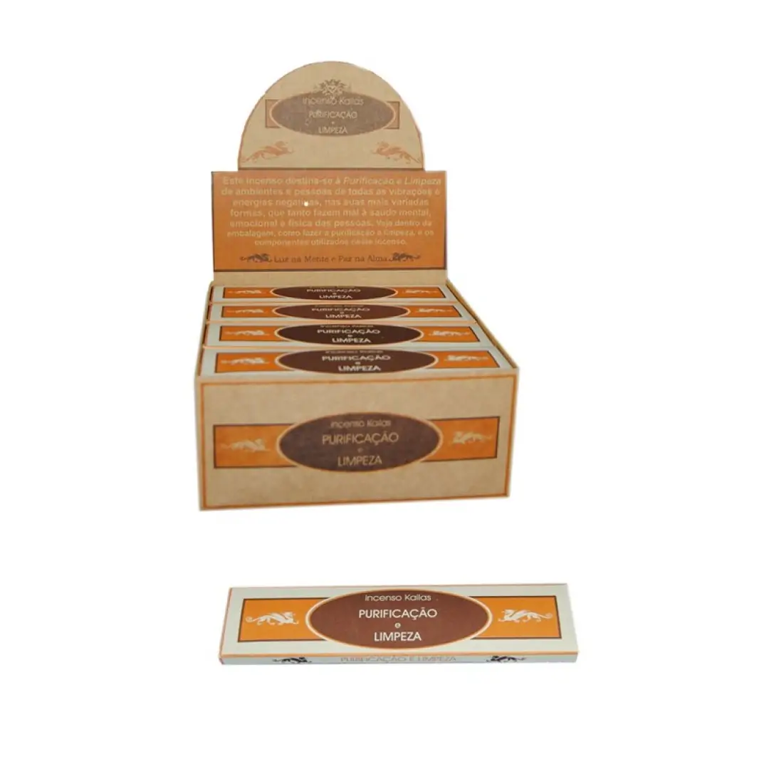 Incenso Kailas Purificacao e Limpeza (36 und)