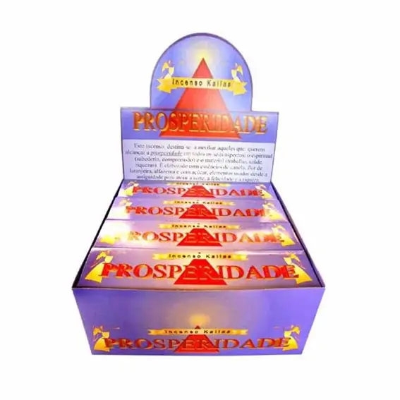 Incenso Kailas Prosperidade (36 und)