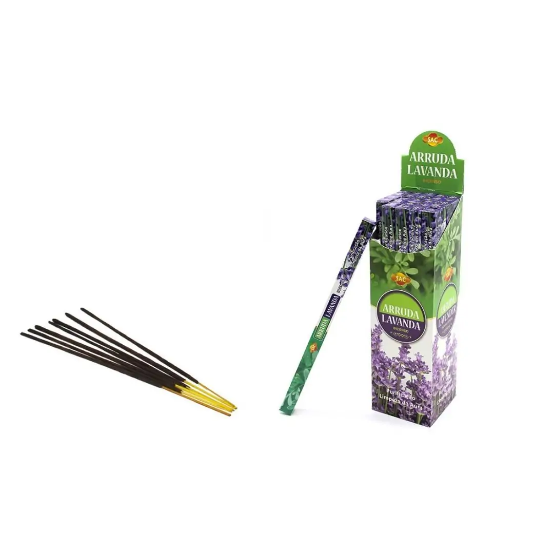 Incenso SAC Arruda e Lavanda (25 und)