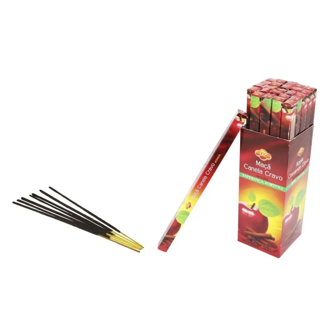 Incenso SAC Maca, Canela e Cravo (25 und)