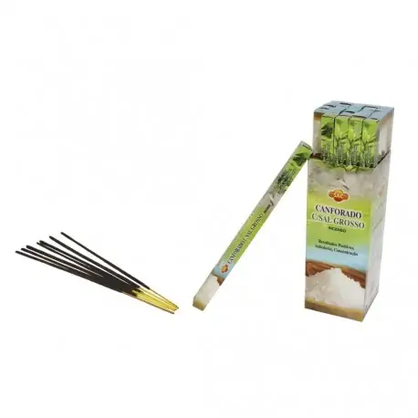 Incenso SAC Canfora com Sal Grosso (25 und)