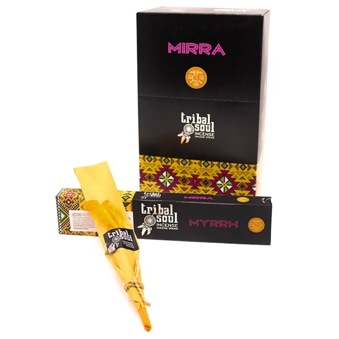 Incenso Tribal Soul Mirra (12 und)