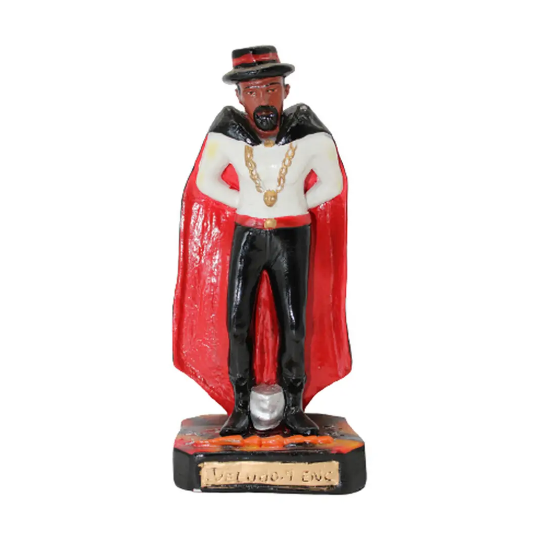 Exu Veludo c Cartola 25 cm