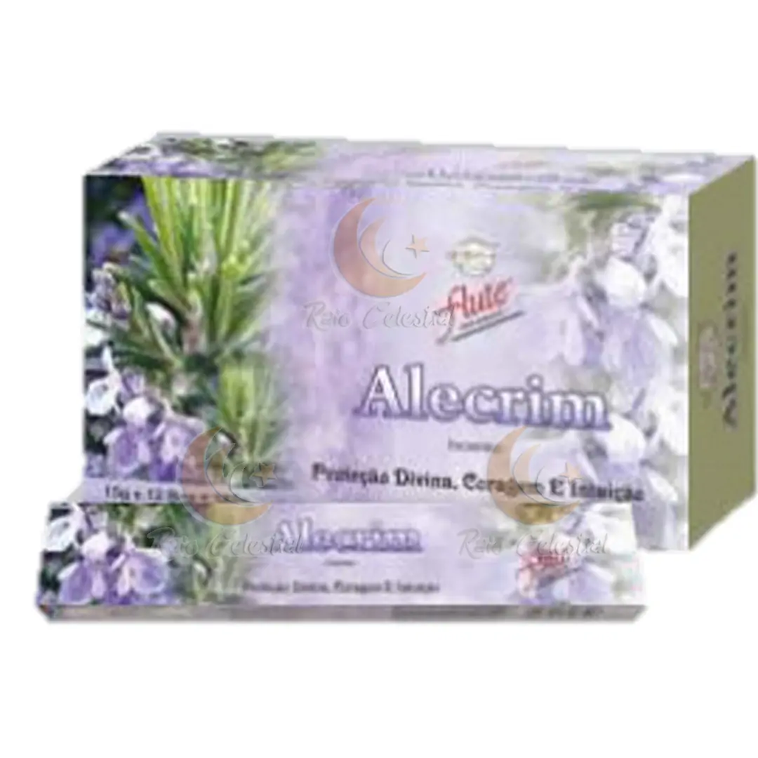 Incenso Flute Alecrim (12 und)