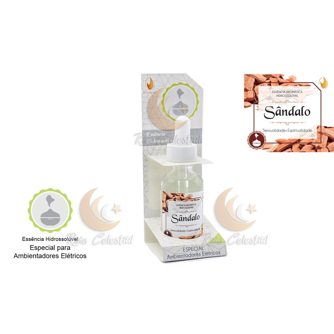 Oleo p Amb. Eletrico Sandalo 30ml (6 und)