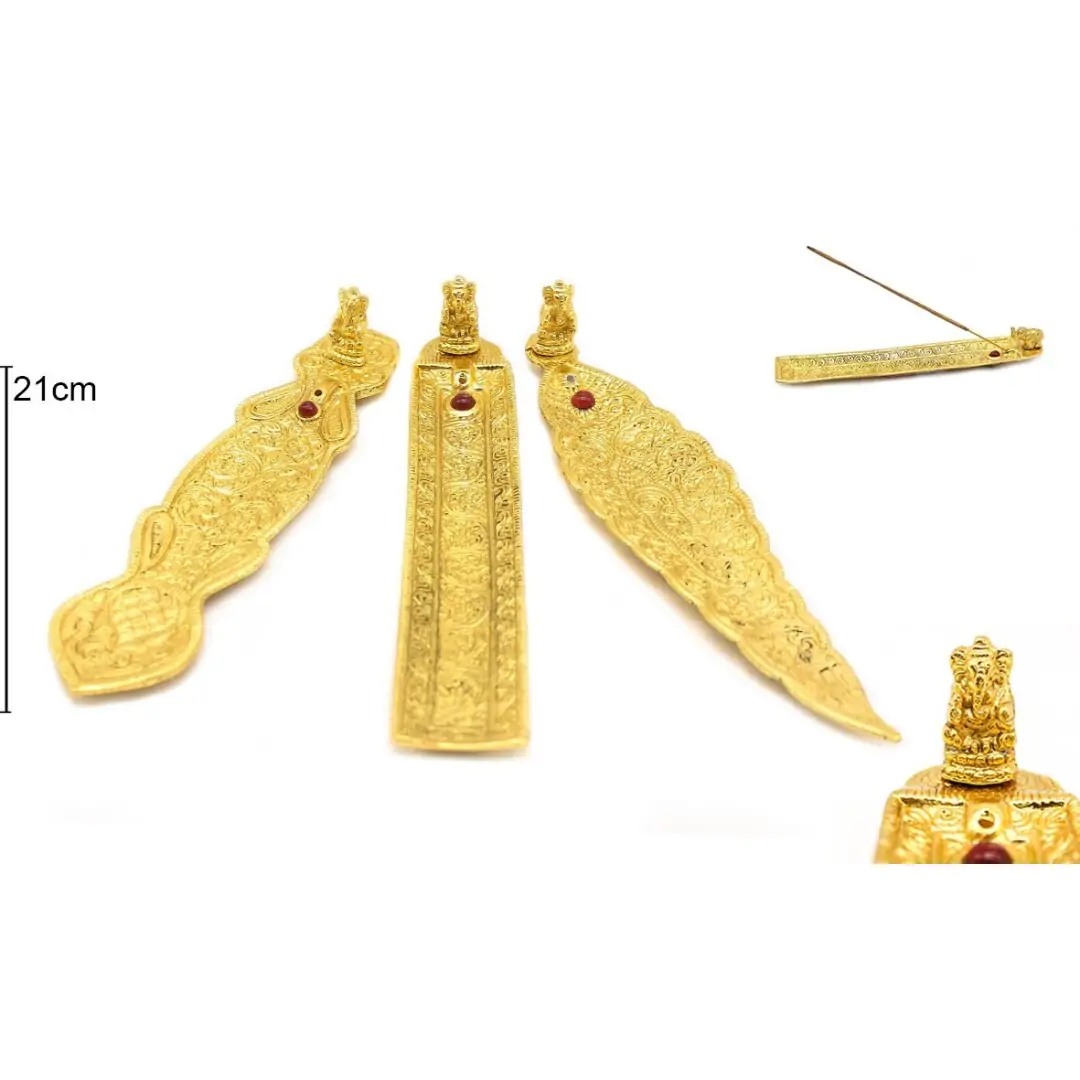 P.Inc. Ganesh Metal Dourado 21cm