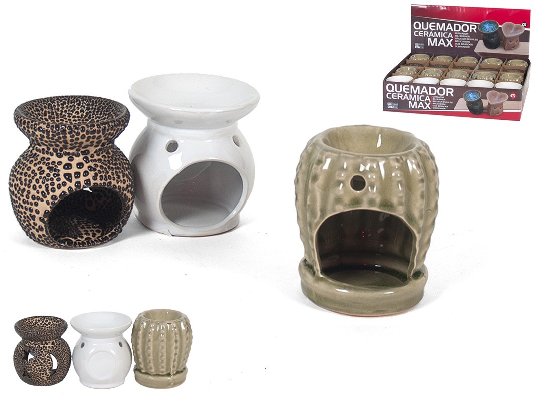 Queim. Ceramica 8cm (pack 3 unid)